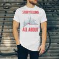Storytelling Is What Life Is All About Book Unisex Jersey T-Shirt