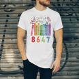 Subtle Floral Foxglove Daisy Tulip Book Lover Unisex Jersey T-Shirt Subtle Floral Foxglove Daisy Tulip Book Lover Unisex Jersey T-Shirt