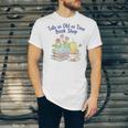 Tale As Old As Time Floral Bookshop Romantic Unisex Jersey T-Shirt