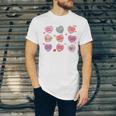 Things I Do On Valentines's Day Book Lover Candy Heart Unisex Jersey T-Shirt