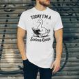 Today I'm A Serious Goose Animal Reading Book Lovers Unisex Jersey T-Shirt Today I'm A Serious Goose Animal Reading Book Lovers Unisex Jersey T-Shirt