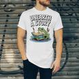 Unearth a Story Frog Reading a Book Summer 2026 Premium Tri-Blend Unisex Jersey T-Shirt Unearth a Story Frog Reading a Book Summer 2026 Premium Tri-Blend Unisex Jersey T-Shirt