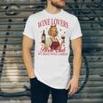 Valentine’s Day Wine Lovers Book Club We Read Wine Labels Unisex Jersey T-Shirt Valentine’s Day Wine Lovers Book Club We Read Wine Labels Unisex Jersey T-Shirt