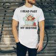 Vintage I Read Past My Bedtime Cute Sleeping Bear Book Lover Unisex Jersey T-Shirt Vintage I Read Past My Bedtime Cute Sleeping Bear Book Lover Unisex Jersey T-Shirt
