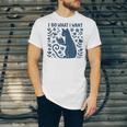 I Do What I Want Cat Reading Book Boho Flowers Vintage Unisex Jersey T-Shirt