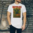 Zombie Tee Horror Movie Poster Vintage Comic Book Graphic Premium Unisex Jersey T-Shirt