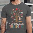 100 Days In The Books Reading Teacher Cute Book Lover Unisex Jersey T-Shirt 100 Days In The Books Reading Teacher Cute Book Lover Unisex Jersey T-Shirt