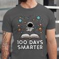 100 Days Smarter Astronaut Book 100th Day Girls Kids Women Unisex Jersey T-Shirt 100 Days Smarter Astronaut Book 100th Day Girls Kids Women Unisex Jersey T-Shirt