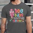100th Day Of School Teacher Women Floral Books Unisex Jersey T-Shirt 100th Day Of School Teacher Women Floral Books Unisex Jersey T-Shirt