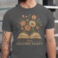 1995 Chapter Thirty Birthday Wildflower Book 30 Year Old Unisex Jersey T-Shirt 1995 Chapter Thirty Birthday Wildflower Book 30 Year Old Unisex Jersey T-Shirt