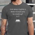 67 Meme Book Lover & Reading Humor Bookworms Slang Unisex Jersey T-Shirt