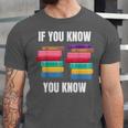 67 Reading Books 6 7 If You Know Six Seven Unisex Jersey T-Shirt