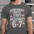 67 For Reading With Books Unisex Jersey T-Shirt