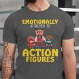 Action Figure Collector Comic Books Unisex Jersey T-Shirt Action Figure Collector Comic Books Unisex Jersey T-Shirt