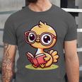Adorable Book Lover Ostrich With Reading Glasses Cute Unisex Jersey T-Shirt Adorable Book Lover Ostrich With Reading Glasses Cute Unisex Jersey T-Shirt