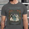 Alcott Little Women Characters Literature Book Illustration Unisex Jersey T-Shirt Alcott Little Women Characters Literature Book Illustration Unisex Jersey T-Shirt