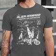 Alien Abduction UFO Lovers Comic Book Style Shirt Unisex Jersey T-Shirt