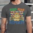 Animals Read Reading Book Library First Day Of School Kids Unisex Jersey T-Shirt Animals Read Reading Book Library First Day Of School Kids Unisex Jersey T-Shirt