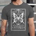 Anti-Social Butterfly Introvert Dislike People Unisex Jersey T-Shirt