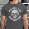 Anti Social Club Official Member Introvert Crest Unisex Jersey T-Shirt Anti Social Club Official Member Introvert Crest Unisex Jersey T-Shirt