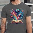Astronomy Space Lover Books Bookworm Unisex Jersey T-Shirt