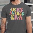 In My Author Era Writer Reading Writing Book Author Unisex Jersey T-Shirt