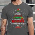 The Best Way To Spread Christmas Cheer Is Checking Out Books Unisex Jersey T-Shirt