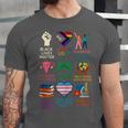 BLM Human Rights Feminism Trans Science Books LGBTQ Kindness Unisex Jersey T-Shirt