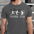 Boo Ghost Books Book Club Halloween Women School Teacher Unisex Jersey T-Shirt Boo Ghost Books Book Club Halloween Women School Teacher Unisex Jersey T-Shirt