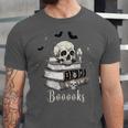 Boo Skeleton Skull Books Halloween Women School Teacher Kid Unisex Jersey T-Shirt Boo Skeleton Skull Books Halloween Women School Teacher Kid Unisex Jersey T-Shirt