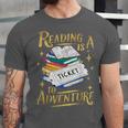 Book Adventure Library Student Teacher Book Unisex Jersey T-Shirt Book Adventure Library Student Teacher Book Unisex Jersey T-Shirt