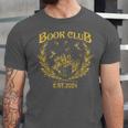 Book Club Since Reading Club EST 2024 Book Lover Social Club Unisex Jersey T-Shirt Book Club Since Reading Club EST 2024 Book Lover Social Club Unisex Jersey T-Shirt
