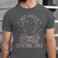 Book Club Shirts For Women Most Likely To Spicy Books Unisex Jersey T-Shirt Book Club Shirts For Women Most Likely To Spicy Books Unisex Jersey T-Shirt