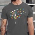 Book Dandelion Reading Lover Bookworm Bookish Librarian Read Unisex Jersey T-Shirt