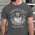 A Book A Day Keep The Mental Breakdown Away Unisex Jersey T-Shirt
