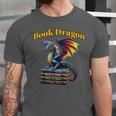 Book Dragon Mark Minson's Books Unisex Jersey T-Shirt