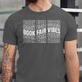 Book Fair Vibes Reader Nostalgia Unisex Jersey T-Shirt
