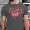 Book Heart Cute Read Book Reading Librarian Across America Unisex Jersey T-Shirt Book Heart Cute Read Book Reading Librarian Across America Unisex Jersey T-Shirt