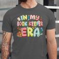 In My Book Keeper Era Librarian School Unisex Jersey T-Shirt