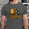 Book Love Scene The Book Was Better Bookworm Vibes Unisex Jersey T-Shirt Book Love Scene The Book Was Better Bookworm Vibes Unisex Jersey T-Shirt