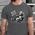 Book Lover Bear Cozy Reading Bear Graphic Bear Books Unisex Jersey T-Shirt Book Lover Bear Cozy Reading Bear Graphic Bear Books Unisex Jersey T-Shirt