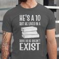 Book Lover Quotes Book Enthusiast Unisex Jersey T-Shirt
