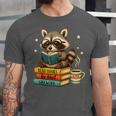 Book Lover Racoon Reading Bookish Library Read Books Be Kind Unisex Jersey T-Shirt Book Lover Racoon Reading Bookish Library Read Books Be Kind Unisex Jersey T-Shirt