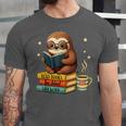 Book Lover Sloth Reading Bookish Library Read Books Be Kind Unisex Jersey T-Shirt Book Lover Sloth Reading Bookish Library Read Books Be Kind Unisex Jersey T-Shirt