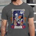Book Lover Tarot Card The Reader Mystic Skeleton Unisex Jersey T-Shirt Book Lover Tarot Card The Reader Mystic Skeleton Unisex Jersey T-Shirt