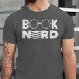 Book Nerd Book Club Bookworm Reading Lover Humor Unisex Jersey T-Shirt