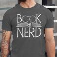 Book Nerd Retro Style Readers Librarians Authors Bookworms Unisex Jersey T-Shirt Book Nerd Retro Style Readers Librarians Authors Bookworms Unisex Jersey T-Shirt