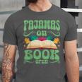 Book And Pajama Pajamas On Book Open Unisex Jersey T-Shirt