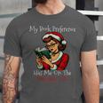 My Book Preference Has Me On The Naughty List Christmas Xmas Unisex Jersey T-Shirt