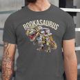 Book Reading Dinosaur T-Rex Dino Bookworm Unisex Jersey T-Shirt Book Reading Dinosaur T-Rex Dino Bookworm Unisex Jersey T-Shirt